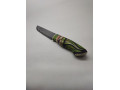 Авторский коллекционный нож с ламинированной стали премиум S390 в нерж дамасске